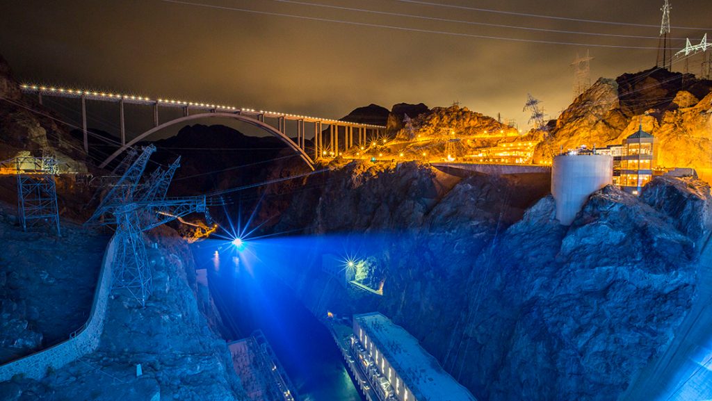 OSK made the Hoover Dam the largest drivable stage of the world