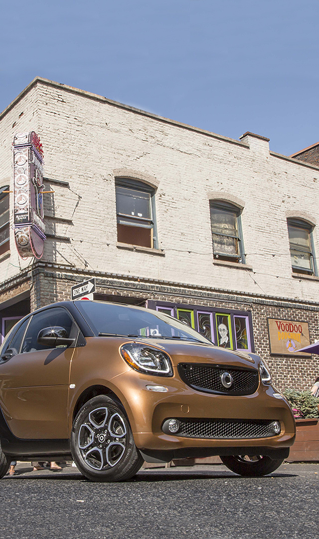 smart fortwo Press Trial Drive in Portland