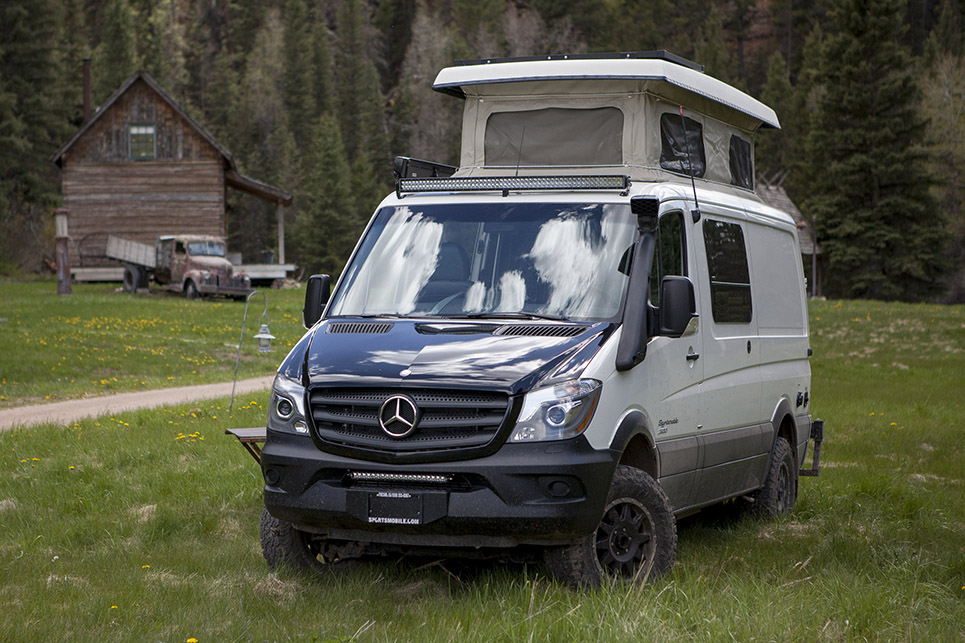 Mercedes-Benz Vans Camp in Dunton, Colorado